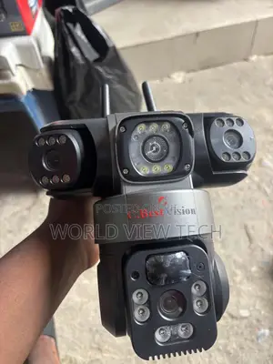 Solar PTZ 3 Views 4g Camera