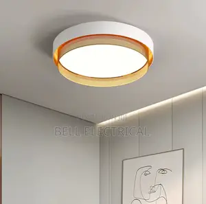 White + Gold Eye Protection Light Ceiling