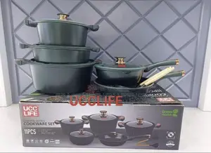 Ucc Life Original Pot Cookware Set Black