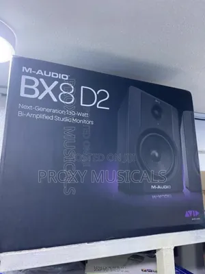 M-Audio Bx8d2 Studio Monitor Speaker 130-Watt Bi-Amplified