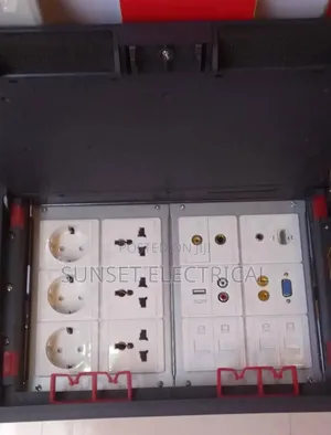 Floor Box With 3 Socket+3 French Mouth
