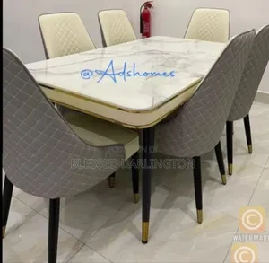 Quality Imported Foreign Dining Set Six Chairs