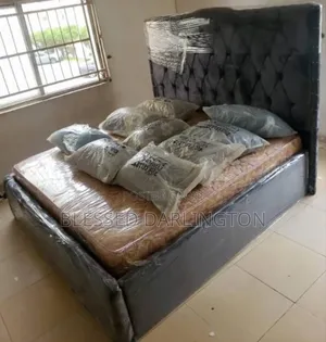 Upholstery Padded 6by6 Bed Frame