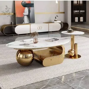 Modern Marble Top Center Table
