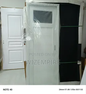 White PVC Toilet Doors Available in Stock