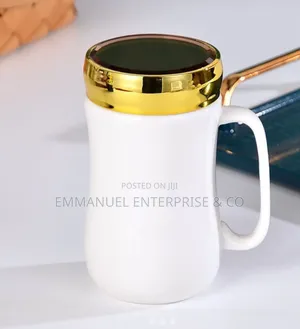 Ceramic Mugs With Mirror Lid
