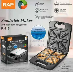 Raf R.515 Sandwich Maker 4-Slice Electric Sandwich Maker
