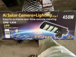 Brand New View Street Light and CCTV Camera Double Lens