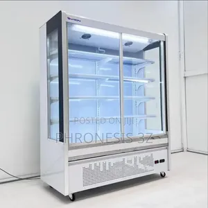 Supermarket Sliding Door Chiller (Fruits & Vegetable Display Chiller)