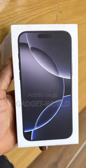 New Apple iPhone 16 Pro Max 1 TB Black