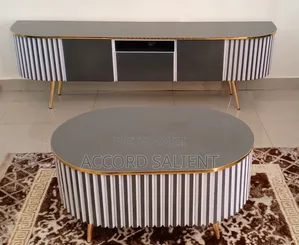 Set of Tv Console and Center Table