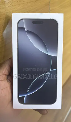 New Apple iPhone 16 Pro Max 256 GB White