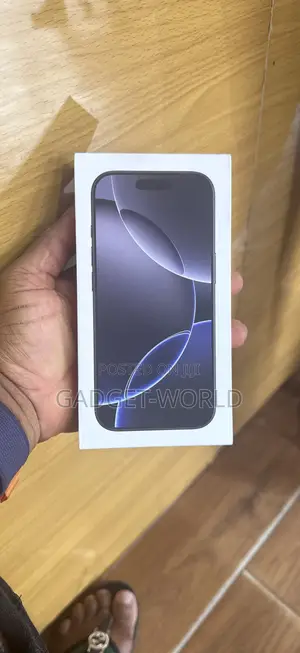 New Apple iPhone 16 Pro 256 GB Black