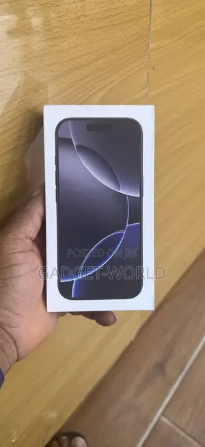 New Apple iPhone 16 Pro 128 GB Black