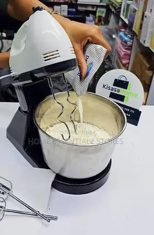 Free Stand and Hand-Held Flour Mixer