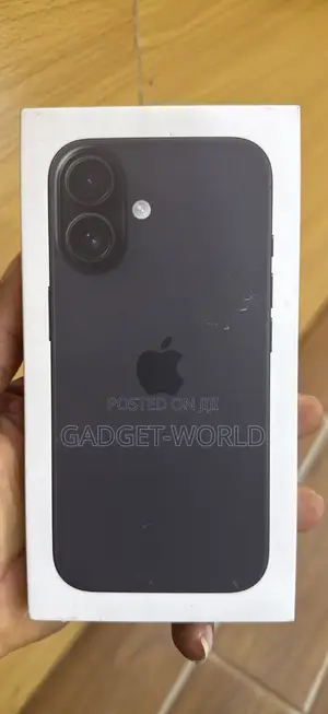 New Apple iPhone 16 Plus 128 GB Black