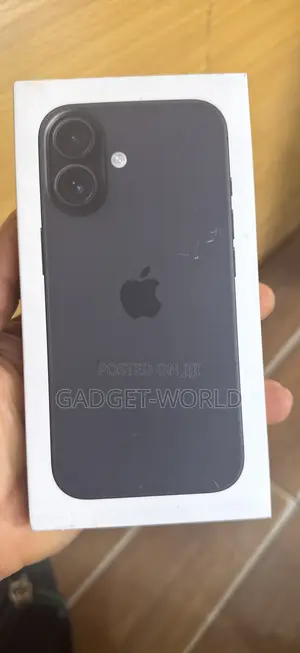 New Apple iPhone 16 Plus 256 GB Black