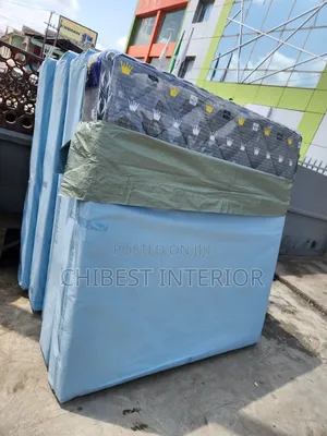 Quality 6by6 10inches Imported Mattress With Double Layer.