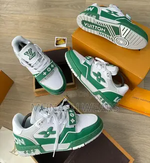 Luxury Louis Vuitton Sneakers Military