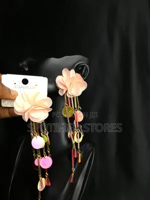 Flowery Statement Earring