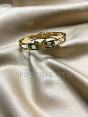 Statement Gold Bracelet