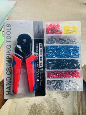 Tubetap Crimping Plier 0.25–6mm With Sets of Ve Terminals
