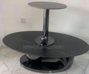 Top Quality Foreign Black Ceramic Center Table
