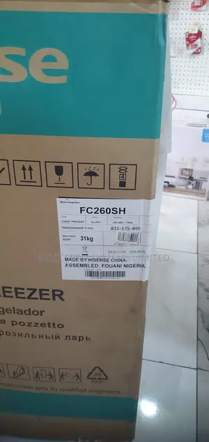 Hisense Fc260 198l Chest Freezer Hisfrz260fcw