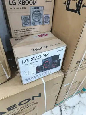 Bold Sound. Bright Lights. Meet the Lg 40w Xboom.
