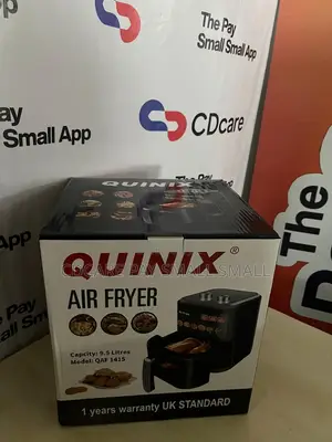 Pay Small Small Small Quinix 9.5l Air Fryer on Cdcare.App
