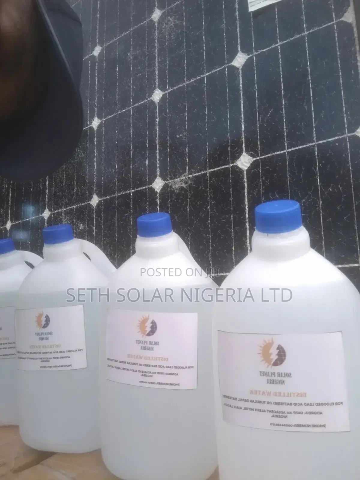 Distilled Water/Electrolytes