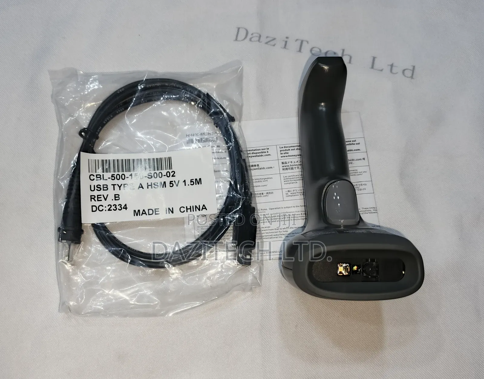 Handheld Honeywell Hh490 Barcode Scanner
