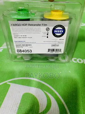 Fargo Hdp Film For Hdp5000 Id Card Printer