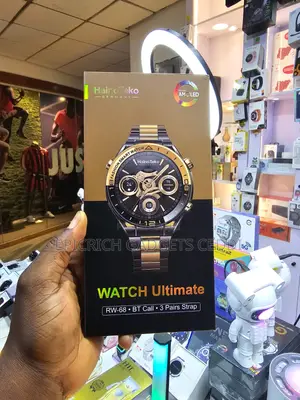Hainoteko Rw-68 Amoled Smart Watch With Navigation NFC