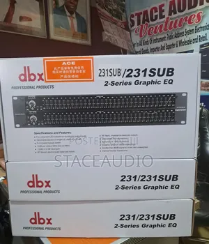 DBX Double Equalizer Eq231 With Sub Output