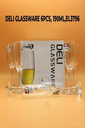 6 Pieces Champagne Glass Cups