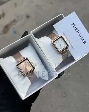 Poedagar Quality Mesh Chain Strap Watch for Women