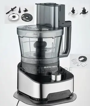 Buchymix Food Processor, Yam Pounder Meat Mincer Dough Maker