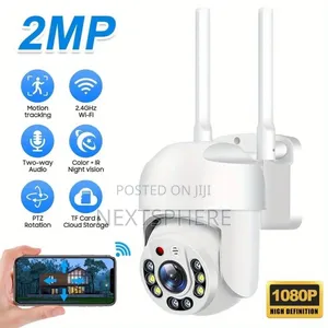 Wifi Security Camera, PTZ Auto -Tracking, Motion Sensor