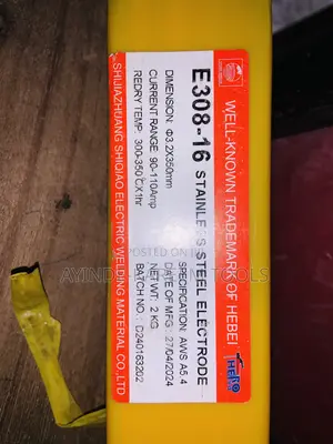 E308-16 Stainless Steel Electrode 3.2x350mm (Aws A5.4)2kg