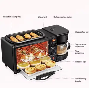 3 in 1 Breakfast Station Microwave 3 in 1 Breakfast Station