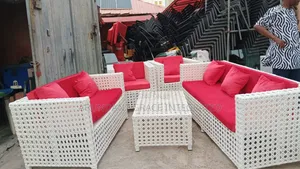 7 Seaters Rattan Box Garden Sofa.