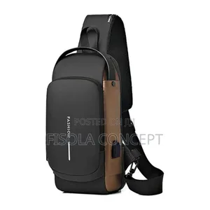 Canvas Crossbody Shoulder Bag- Waterproof And Tamperproof