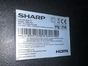 50 Inch Europe Used Android Smart Sharp Tv