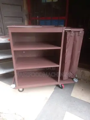 Hotel Housekeeping Mobile Trolley