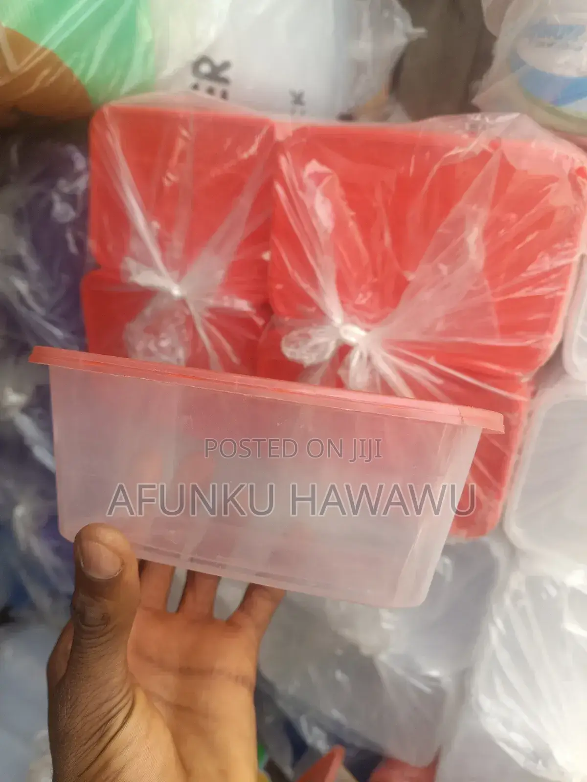 Plastic Disposable Plate by 100pcs