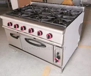 Imported Stainless 6 Burner Cooker.