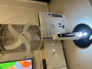18 Inches Solar Rechargeable Standing Fan