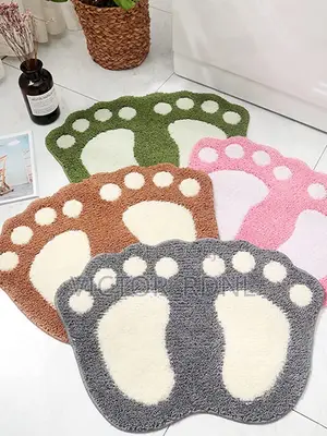 Foot Print Bathroom Mat