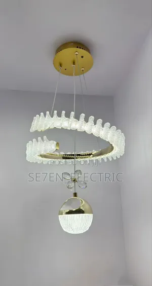 Led Single Dropping Changing Colors Chandelier